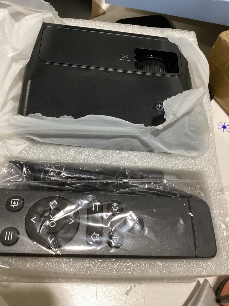 Condition photo showing Good Condition for CiBest Mini Projector, 2025 Upgraded Full HD 1080P Support Video Projector, Portable Small Movie Projector, Compatible with iOS/Android/Windows/TV Stick/Box/USB/HDMI Black Mini projector