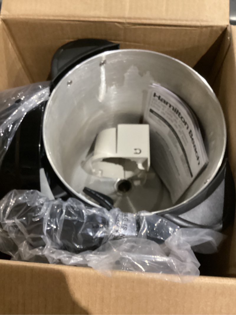 Condition photo showing As Is for Hamilton Beach 45 Cup Coffee Urn and Hot Beverage Dispenser, Silver (40519)