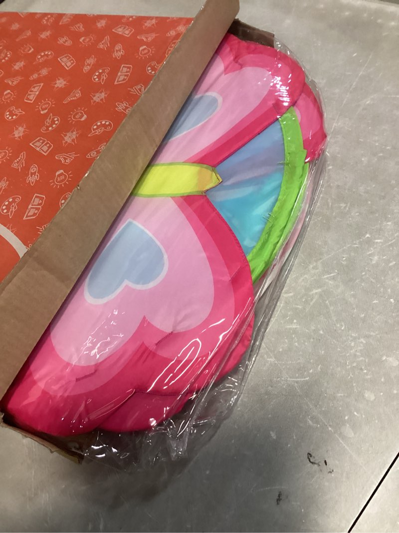 Condition photo showing New/Like New for Melissa & Doug Sunny Patch Cutie Pie Butterfly Crawl-Through Tunnel (E-Commerce Packaging) - Indoor Outdoor Baby Tunnel Crawl Developmental Activity Toy Frustration-Free Packaging