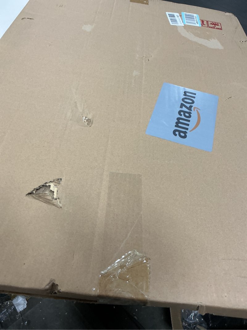 Condition photo showing Good Condition for 20x30 Solid Wood Frame, Rustic Brown Wood 30x20in Picture Poster Frame, Natural Modern 20 x 30inch Gallery Wall Pic Photo Frame with HD Plexiglass, Horizontal Vertical Wall Mounting Display 1pcs Brown 20x30