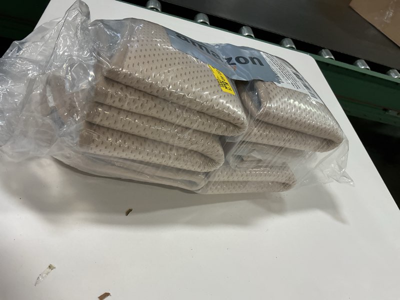 Condition photo showing New/Like New for PAGGED Khaki Foam Seat Cushions Kitchen Chairs Pads for Dining Chairs 6 Pack Non Slip Patio Seat Cus