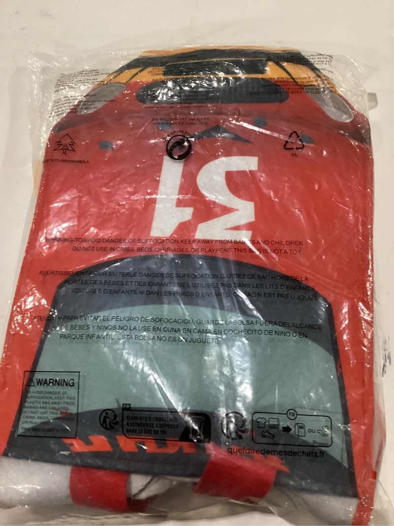 Condition photo showing Good Condition for Seasons Light and Sound Race Car Costume Halloween Costume for Child