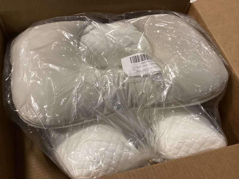 Condition photo showing Good Condition for Face Down Pillow,Face Down Pillow After Eye Surgery,BBL Pillows After Surgery Stomach Sleeping pillowing,Home Massage Pillows Facing Down with Shredded Memory Foam and Removable Cover White