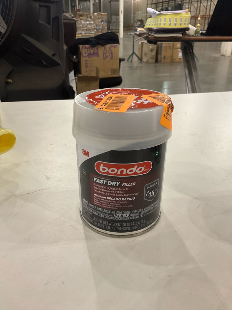 Bondo fast dry filler