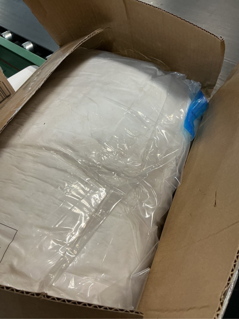 Condition photo showing As Is for whatsbedding 4 inch memory foam mattress topper twin for back pain relief, filled with breathable gel memory foam, fluffy comfort supportive pillow top mattress topper, 75x39x4in