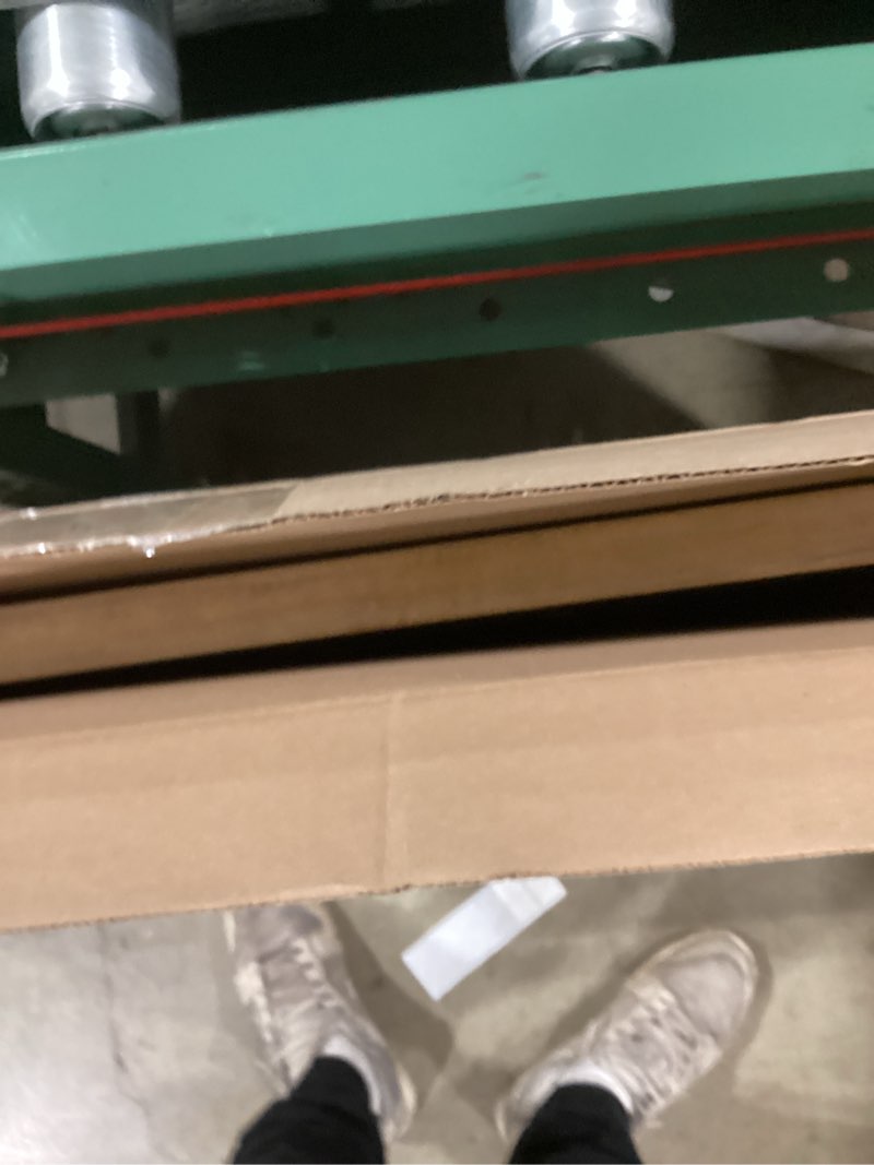 Condition photo showing Good Condition for ARPEOTCY Large Framed Canvas Wall Art, 24x36 Inch, Modern Minimalist Abstract Art Prints, Contemporary Neutral Decor for Living Dining Room Hallway Bedroom Fireplace, Sandstone Textured Decor white gestures 36L" x 24W"