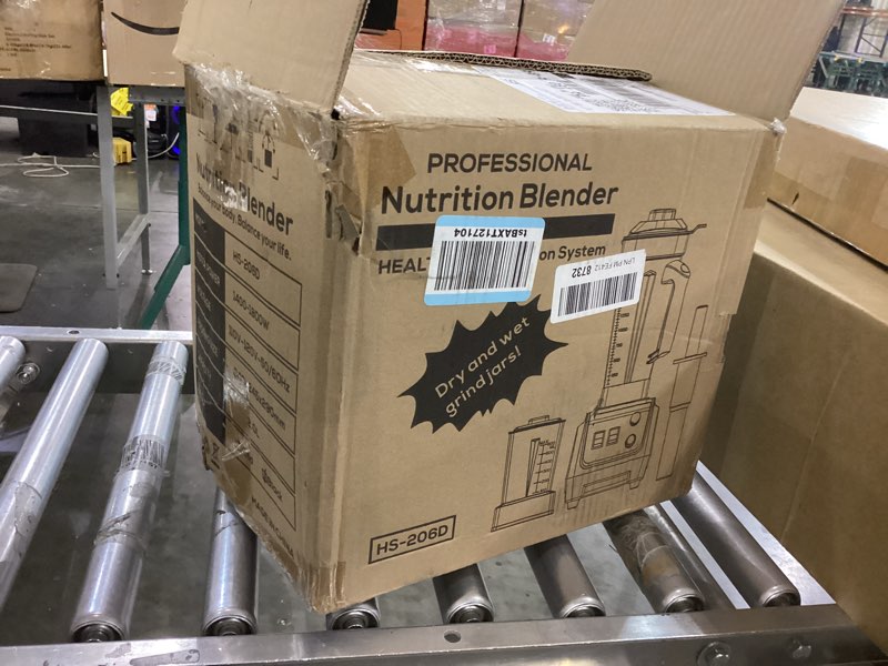 H-Duka Blender for Smoothies with 1800 Watt Motor Powerful Countertop Blenders for Kitchen 70OZ Larg