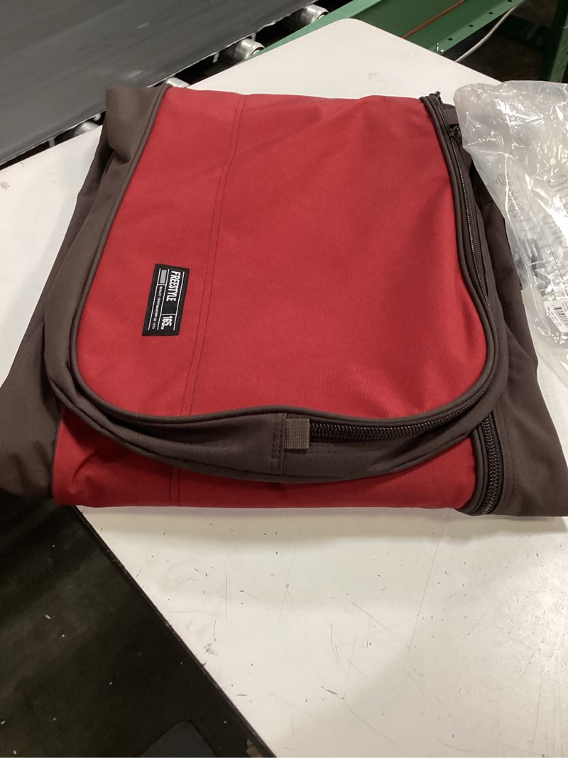 Condition photo showing New/Like New for dakine freestyle snowboard bag red brown 