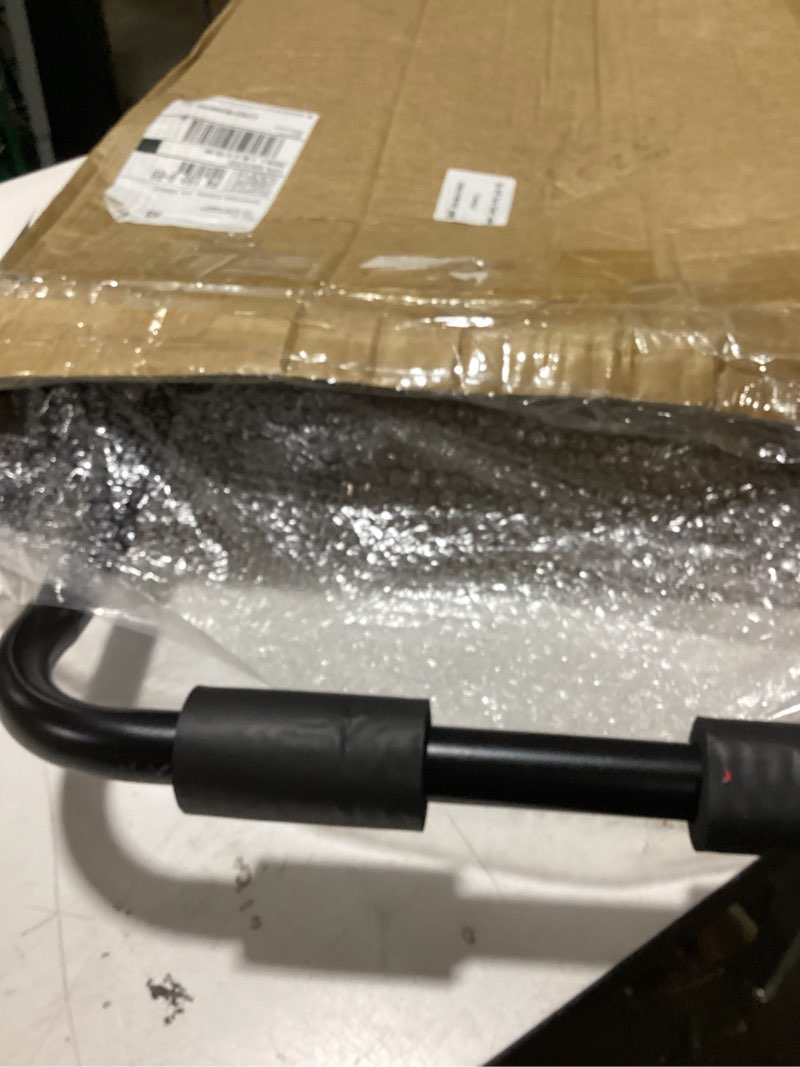 Condition photo showing As Is for bike rack for car 3-bike rack hitch foldable car bike rack for suv sturdy & non-drop bicycle car racks scratch-resistant bike hitch rack do not obscure license plates bike carrier hitch mount