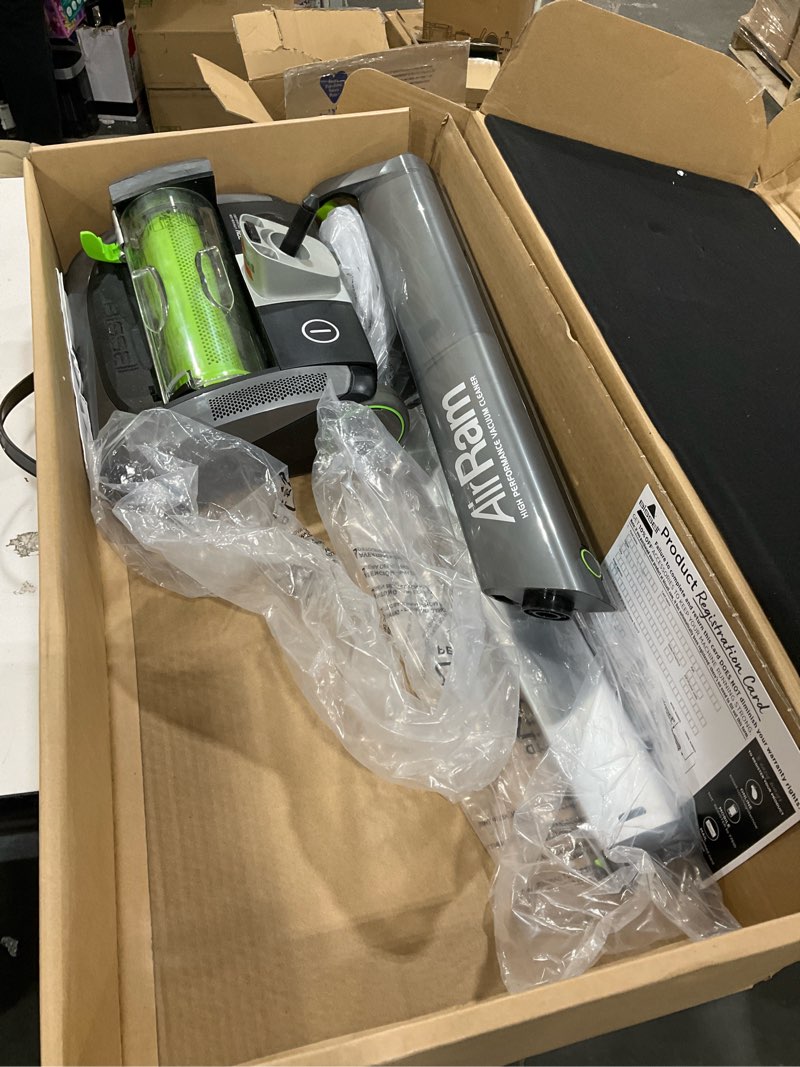 Condition photo showing As Is for Bissell 1984 Air Ram Cordless Vacuum, 1984 Cordless Vacuum, 1984,