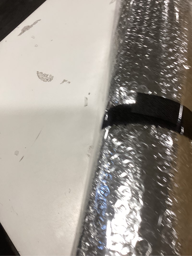 Condition photo showing As Is for car windshield sun visor protector, aluminum foil heat insulation windshield sun shade, 55.12" x 27.56" suction cup fixed front window block sun cover, universal for car suv truck (large) large silver