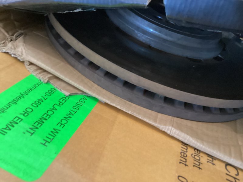 Condition photo showing As Is for Disc rotors