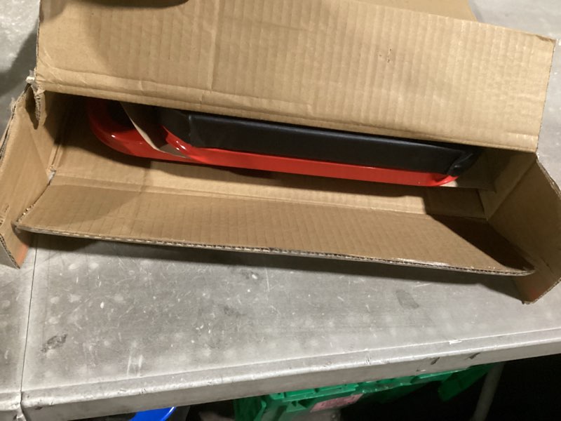 Condition photo showing Good Condition for wheelx mechanic creeper 36 inches 3-in-1 mode z seat 340lbs capacity, foldable garage adjustable rolling folding with 6pcs wheels roller, lay down sit lean back, under car auto repair, red black