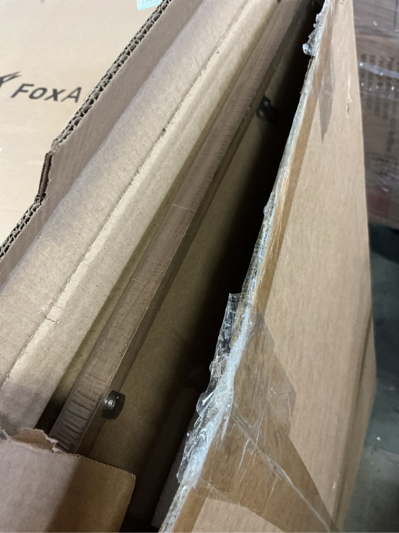 Condition photo showing Good Condition for 27x40 poster frame, natural solid walnut wood picture frame with high tempered glass, handcrafted ro