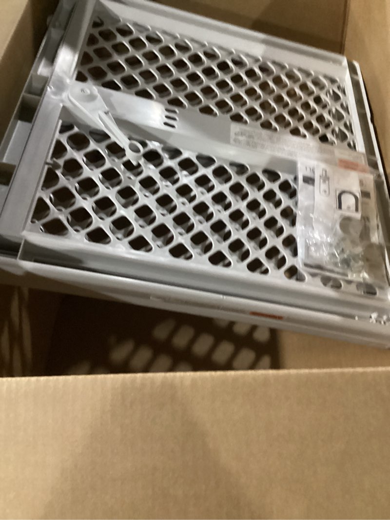 Condition photo showing Good Condition for toddleroo by north states - supergate ergo baby gate: plastic baby gate for stairs & doorways - adjustable indoor safety gate - made in usa - 26 to 42 inches wide - 26 inches tall - sand
