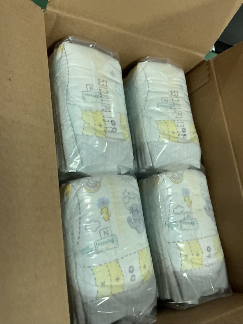 Condition photo showing New/Like New for Pampers Swaddlers Diapers, Size 0 (up to 10 lbs), 84 Count, Absorbent, Keeps Baby Dry and Comfortable, Skin Safe Disposable Baby Diaper (Packaging May Vary) Newborn 84