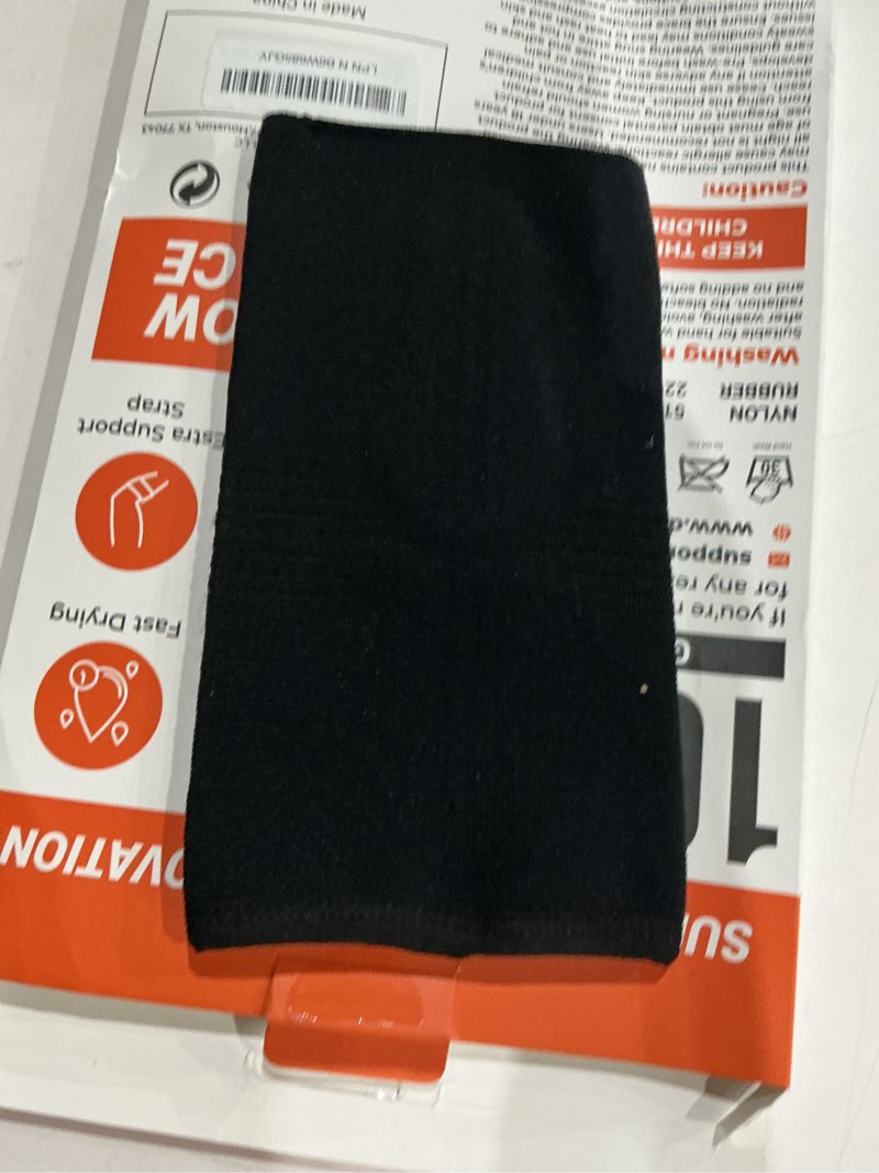 Condition photo showing Good Condition for dr. brace® elite elbow brace support, breathable elbow compression sleeve with gel pad for golfer's, tennis elbow & tendonitis treatment & pain relief 2024 (black, medium) black medium