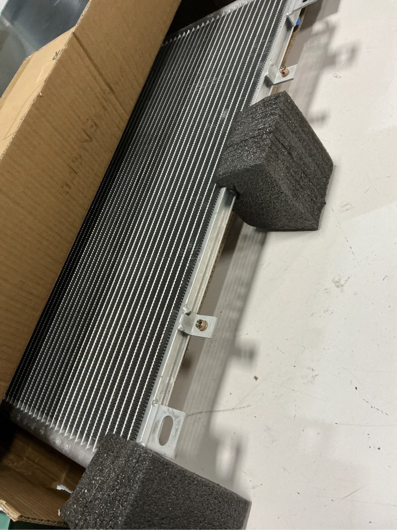 Condition photo showing As Is for a-premium a/c condenser replace# 4814, 2108300270 - compatible with mercedes-benz e-class e300 1995-1997, e320 1996-2002, e420 1997-1997, e430 1998-2002, e55 amg 1999-2002