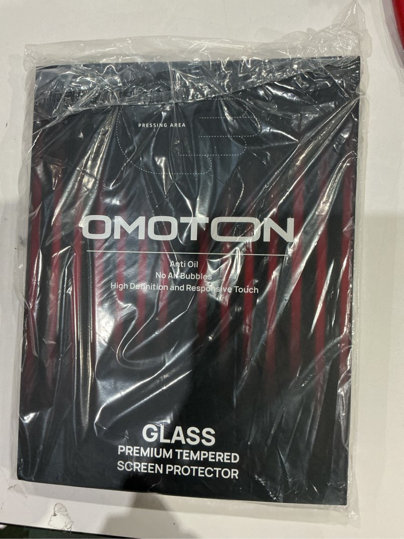 Condition photo showing Good Condition for omoton 2 pack privacy screen protector for ipad pro 13 inch m5 m4(8th&7th generation, 2025/2024)?anti-spy tempered glass with easy installation tray, case friendly/apple pencil support ipad pro 13'' black