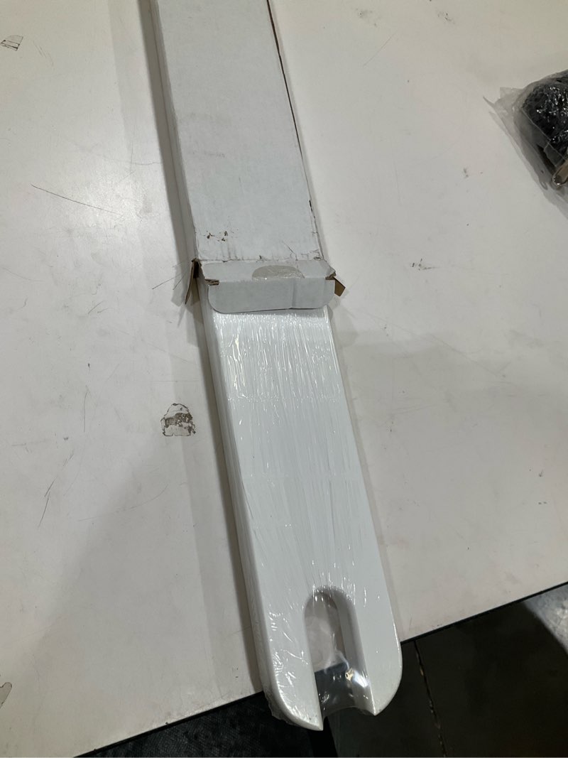Condition photo showing Good Condition for high chair footrest compatible with ikea antilop bamboo wooden adjustable footrest with 4 rubber rings and 2 metal rings (white)