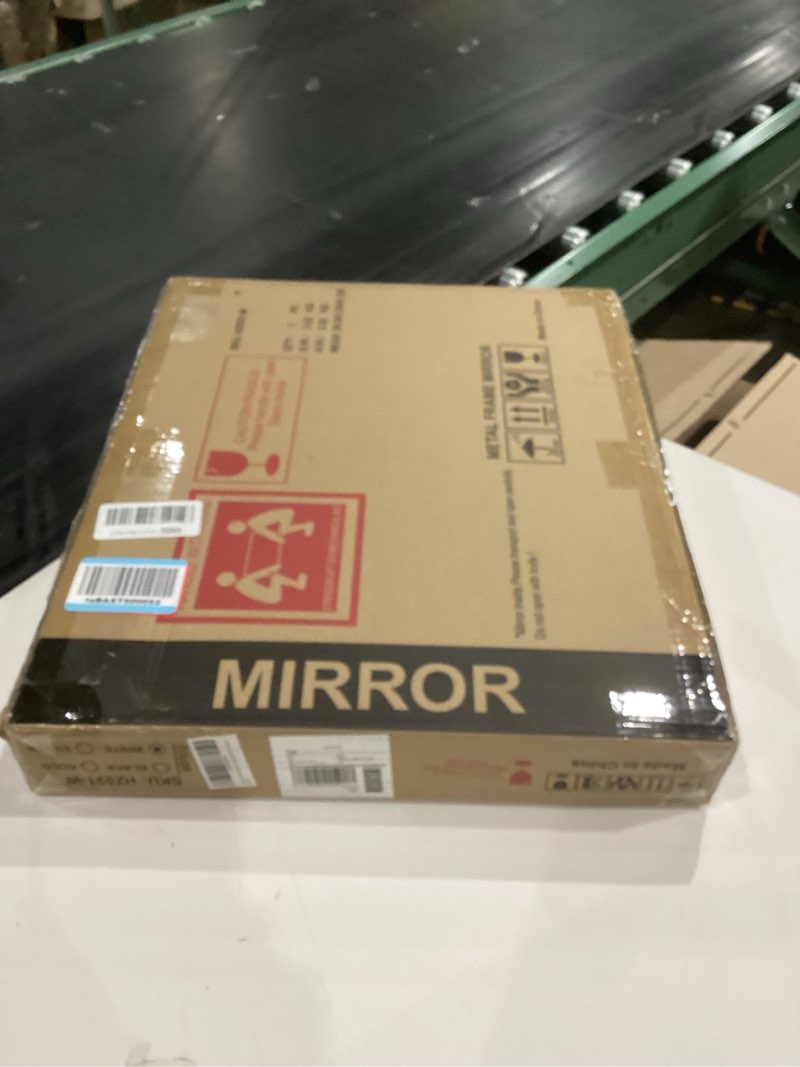 Condition photo showing New/Like New for Hasipu Vanity Mirror with Lights, 16" x 20" LED Makeup Mirror, Light up Mirror with Smart Touch 3 Color Modes and Brightness Adjustment, 10X Magnifying Glass,360° Rotation White 16"L x 20"W