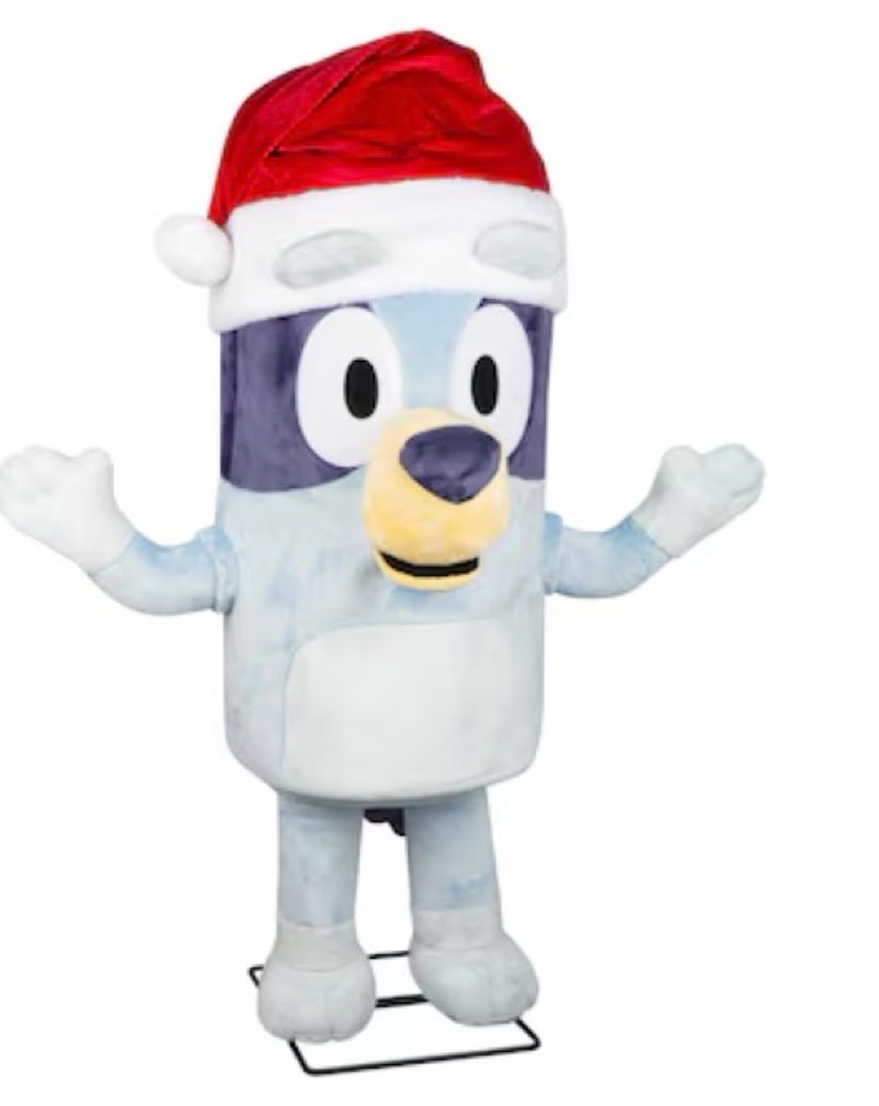 Bluey 4-ft Bluey Musical Animatronic Decoration