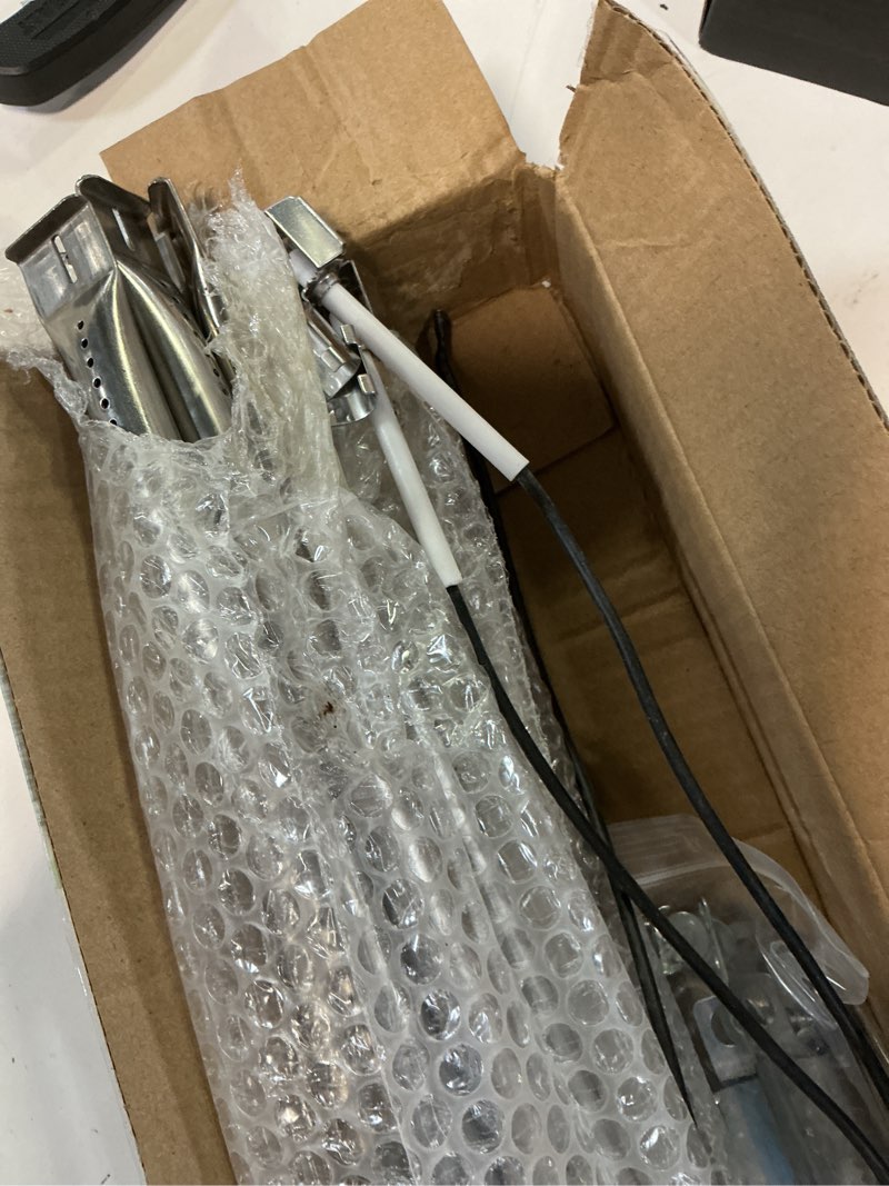 Condition photo showing Good Condition for grill replacement parts for charbroil performance 5 burner 463347519 463347518, 475 4 burner 463347017 463673017 463376018p2 gas grills, heat plates burner grills adjustable crossover tube 5pack