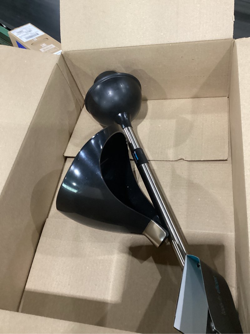simplehuman toilet plunger and caddy stainless steel, black