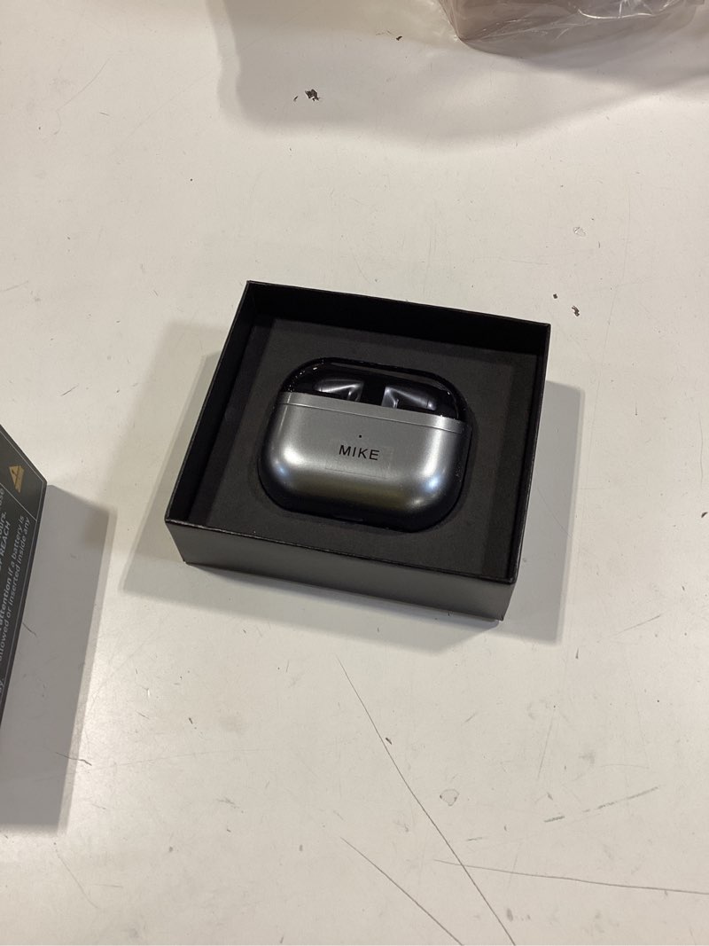 Condition photo showing Good Condition for samsung galaxy buds 3 pro ai true wireless bluetooth earbuds, noise cancelling, sound optimization, redesigned comfort fit, silver [us version, amazon exclusive, 2yr warranty] silver buds 3 pro buds 3 pro only