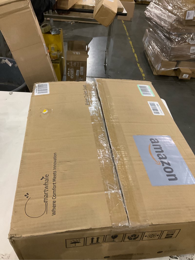 Condition photo showing Good Condition for Electric Bidet Toilet Seat, Heated Toilet Seat Elongated with Instant Warm Water & Dryer, Feminine & Front Rear Wash, Wireless Remote, Self-Clean Nozzle, Slow Close Lid, Upgraded Silent ECO Child Mode