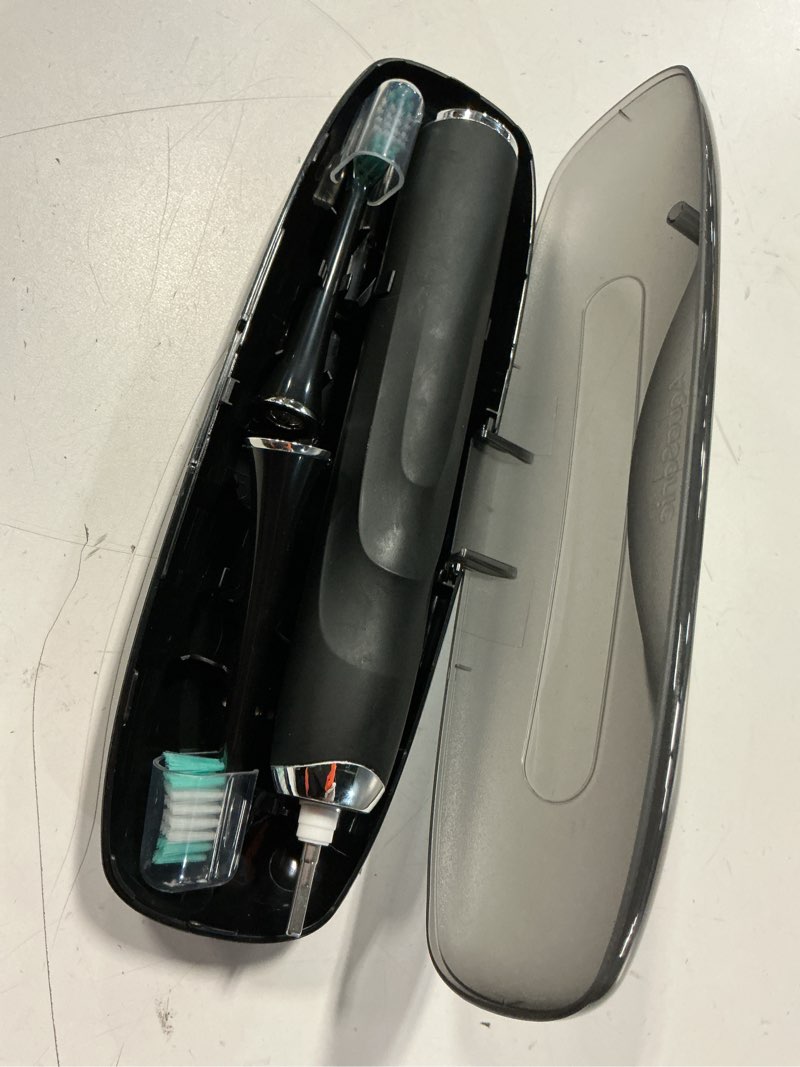 Condition photo showing Good Condition for aquasonic black series ultra whitening toothbrush – ada accepted electric toothbrush- 8 brush heads & travel case – 40,000 vpm electric motor & wireless charging - 4 modes w smart timer 1 count (pack of 1)