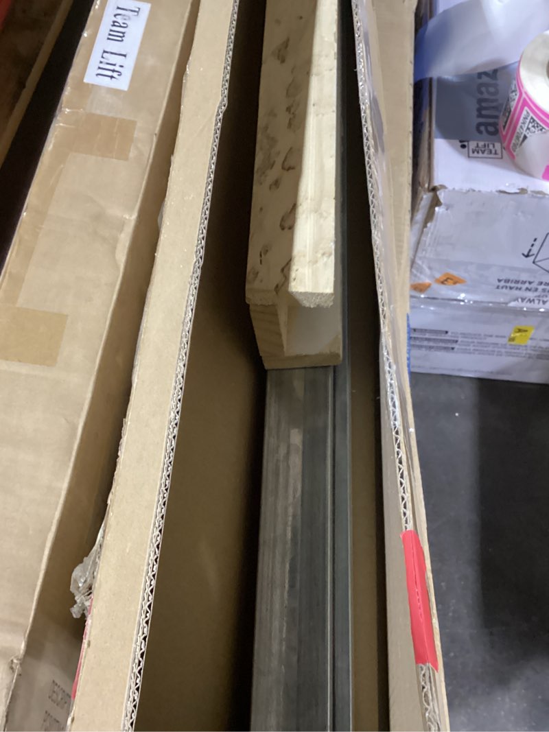 Condition photo showing Good Condition for EaseLife 32x80in Pocket Door Frame Kit with Two-Way Soft Close Mechanism for 2X4 Studs Wall,Sliding Hardware for 24"-32" Wide Doors,Aluminum,Slide Smoothly Quietly,Easy Install,No Doors (32in x 80in)