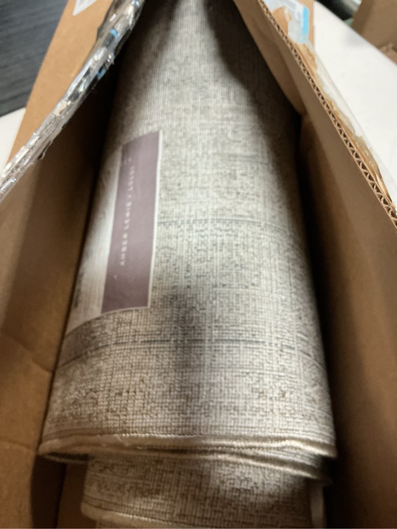 Condition photo showing Good Condition for loloi amber lewis alie collection ale-03 taupe/dove 2'-7'' x 10'-0'', .13'' pile height, runner rug taupe / dove 2' x 10' (rectangular)
