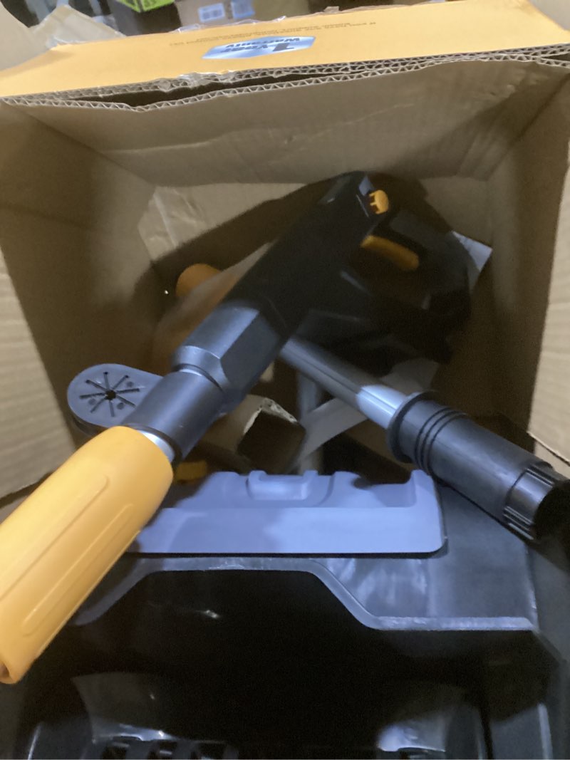 Condition photo showing As Is for Electric Snow Shovel Cordless?20V | 12-Inch | 4-Ah Cordless Snow Blower, Battery Snow Blower with Directional Plate & Adjustable Front Handle(Battery & Quick Charger Included
