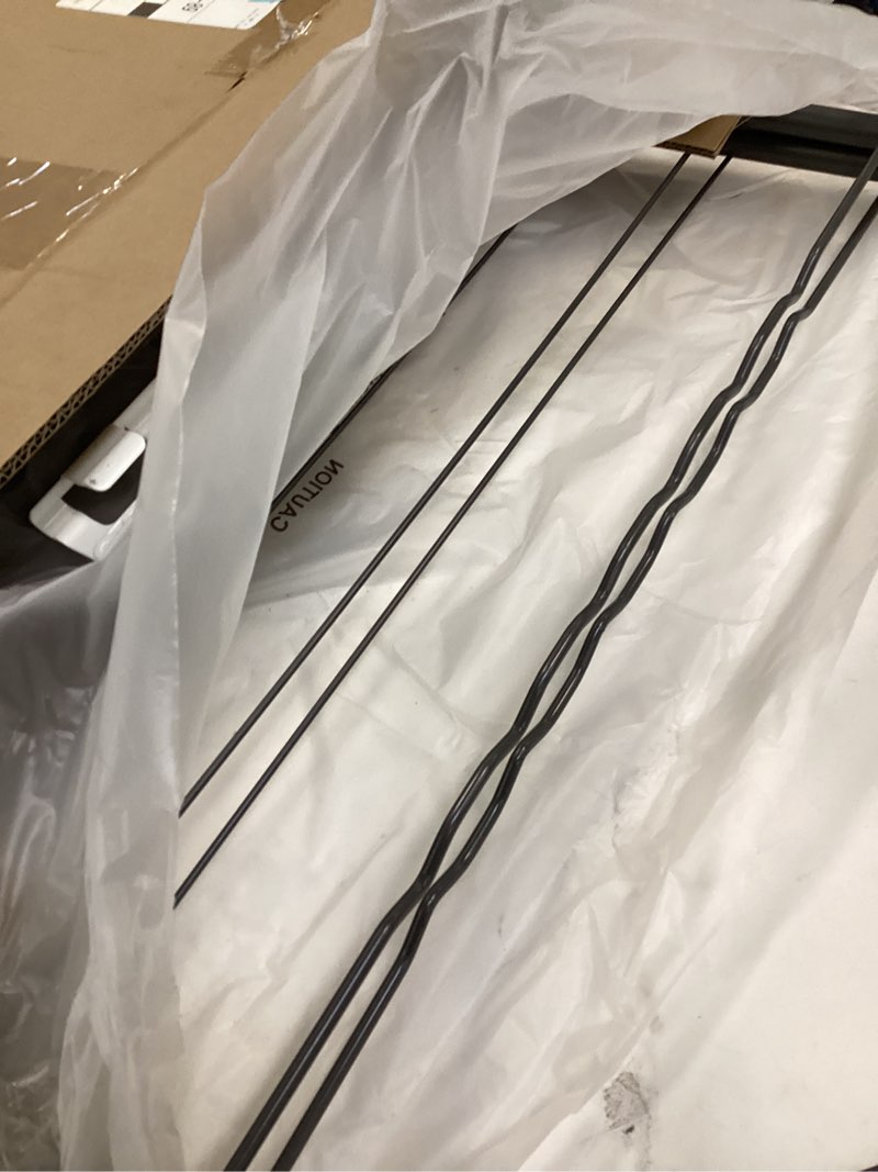 Condition photo showing Good Condition for Bigzzia Clothes Drying Rack Foldable, 2-Level Large Laundry Drying Rack Collapsible, Stainless Steel Drying Rack Clothing for Indoor Outdoor, Easy to Fold, 33 Drying Rails, 142cm, Gray