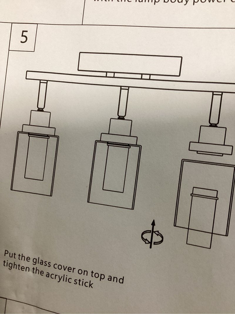 WINSHEN 4-Light LED Black Dimmable Track Lighting Kit, 5-Color Temperature Adjustable Directional Ce