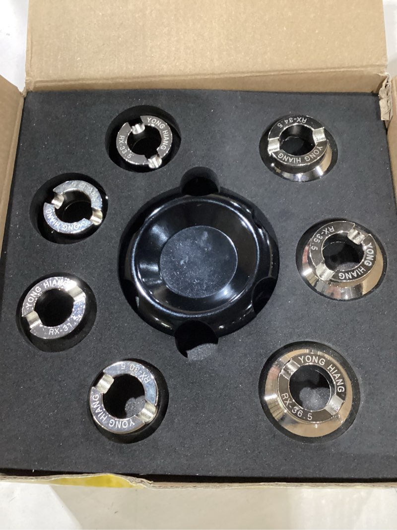 Condition photo showing Good Condition for watch case screw back opener for rolex datejust 36.5 deepsea 116660 tool die 7 pieces stainless steel