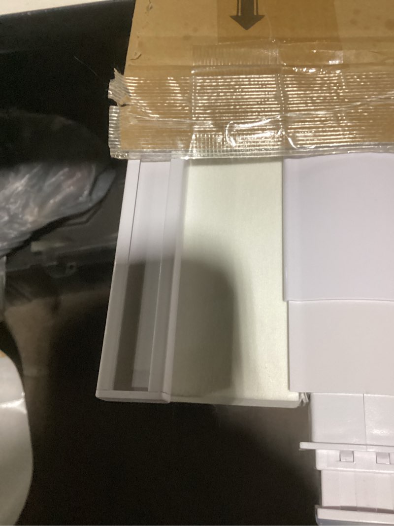 Condition photo showing As Is for No Drill Cellular Shades for Indoor Windows, Thermal Insulating & Noise Reducing Honeycomb Blinds, Cordless Free Stop Blinds Light Filtering, White,28" W x 80" H 28"W x 80"H White(light Filtering)