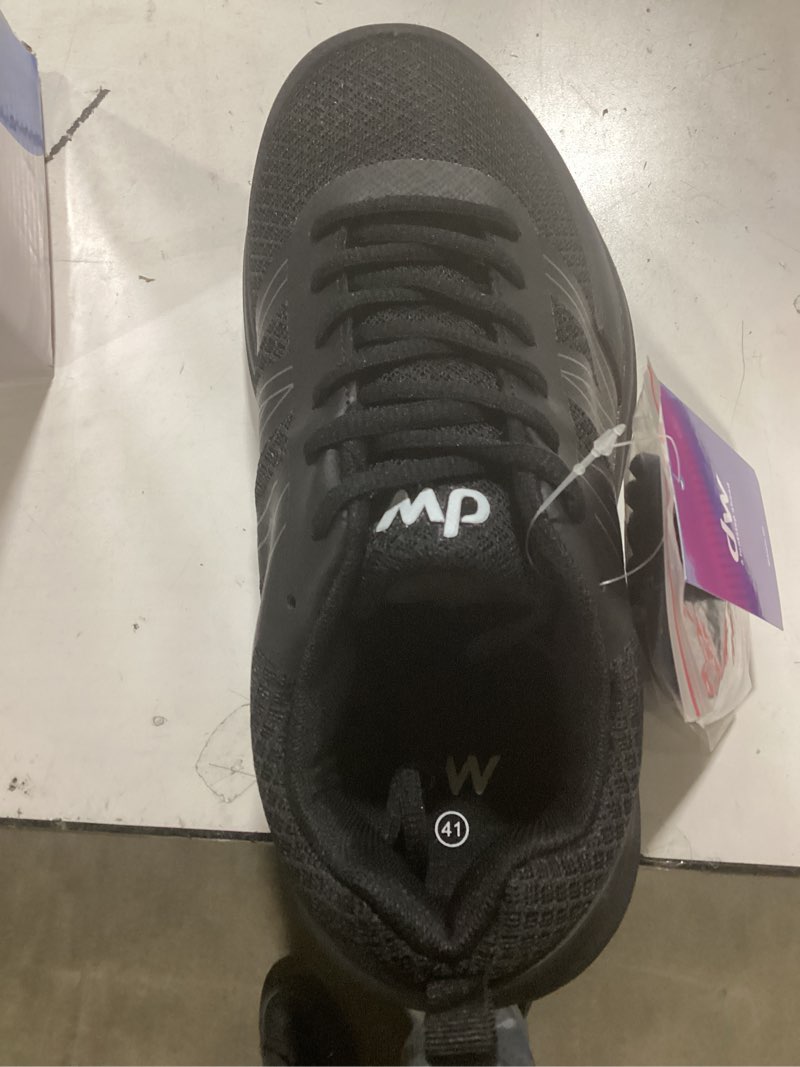 Condition photo showing Good Condition for Diawin Wide Shoes for Women – Wide Toe Box, Smooth Interior, Breathable Design, Extra Depth – Perfect for Hallux, Sensitive, Swollen, Diabetic Feet, All-Day Comfort, Lightweight Walking & Foot Support 9.5 X-Wide Refreshing Black