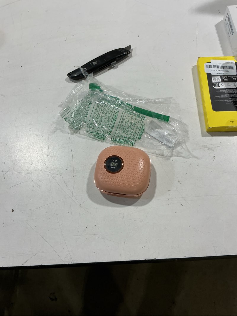 Condition photo showing Good Condition for ultrasonic contact lens cleaner machine (pink) 0711