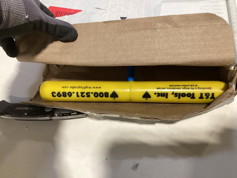 Condition photo showing Good Condition for t&t tools 48-inch smart stick metal soil probe – 3/8" heavy duty round metal rod with t-handle for penetrating ground – plumbing, landscaping, locating septic tanks, gas & water lines, tiles -1 pack 48 inch