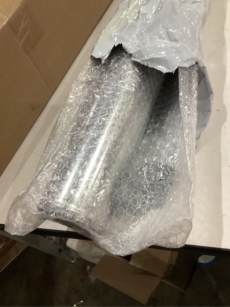 Condition photo showing Good Condition for od 89mm 3.5" length 20" 500mm aluminum alloy tube intercooler pipe 45 degree air intake tube silver tone for car durable material