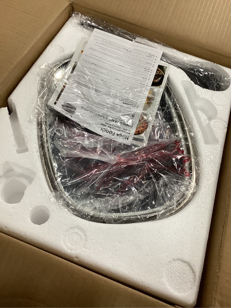 Condition photo showing Good Condition for Ninja® 12-in-1 PossibleCooker™ PLUS | 8.5-qt - Sous Vide & Proof Multi-Cooker | Slow Cooker, Dutch Oven & More | Glass Lid & Integrated Spoon | Nonstick | Oven Safe Pot to 500°F | Black | MC1010 Black 8.5 Quarts