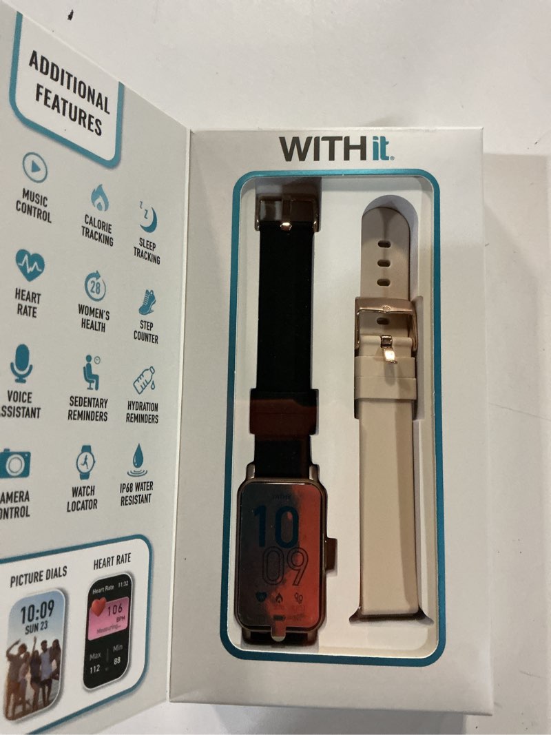 Condition photo showing Good Condition for withit dyo series smartwatch with 1.45" full touch screen and interchangeable bands