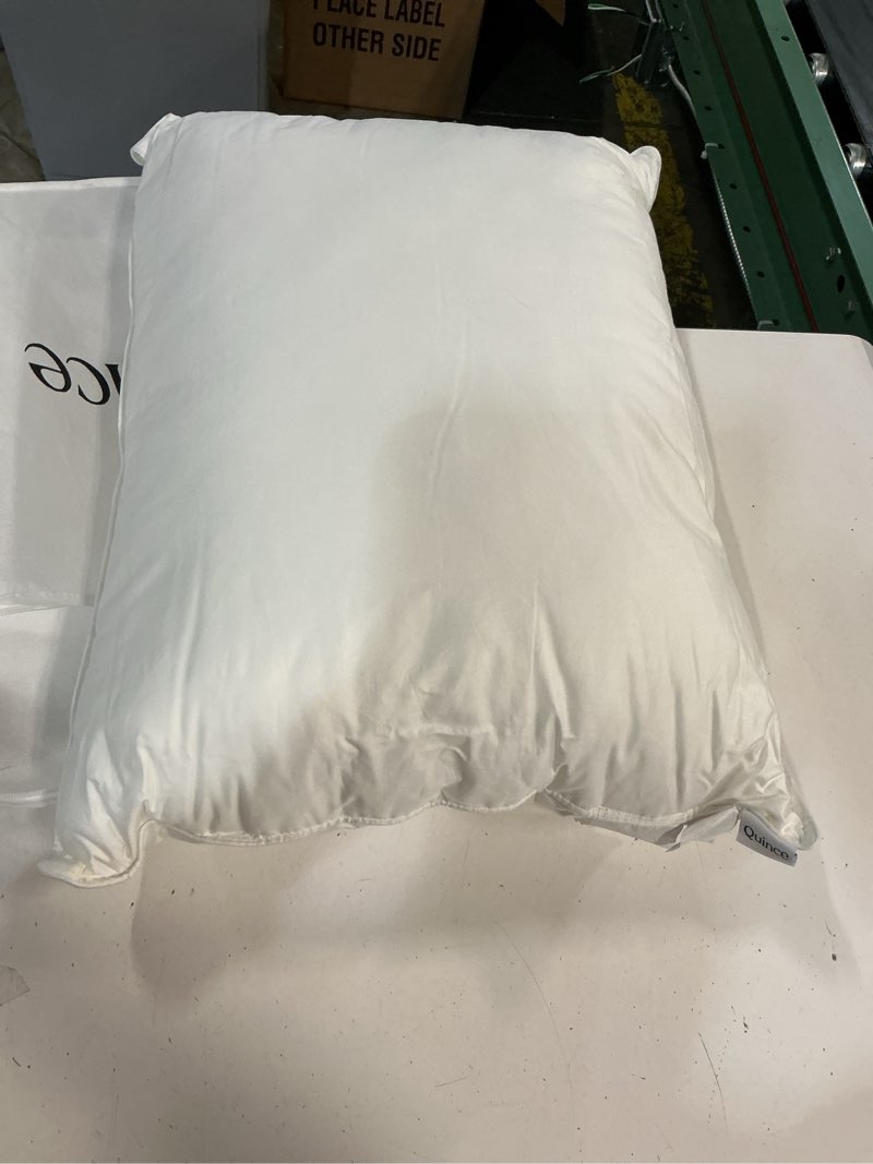 Condition photo showing Good Condition for quince premium down alternative pillow, standard, medium