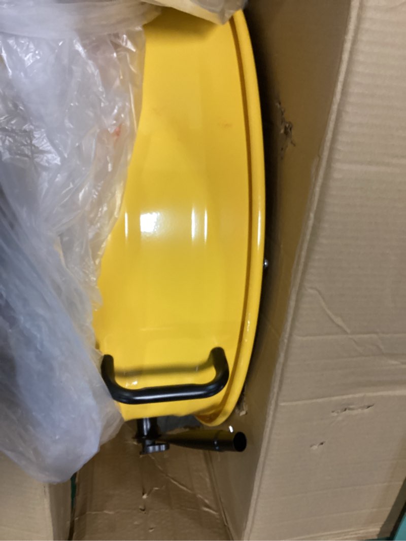 Condition photo showing Good Condition for simple deluxe 24 inch heavy duty metal industrial drum fan, 3 speed floor fan for warehouse, workshop, factory and basement 24 inch 1 pack