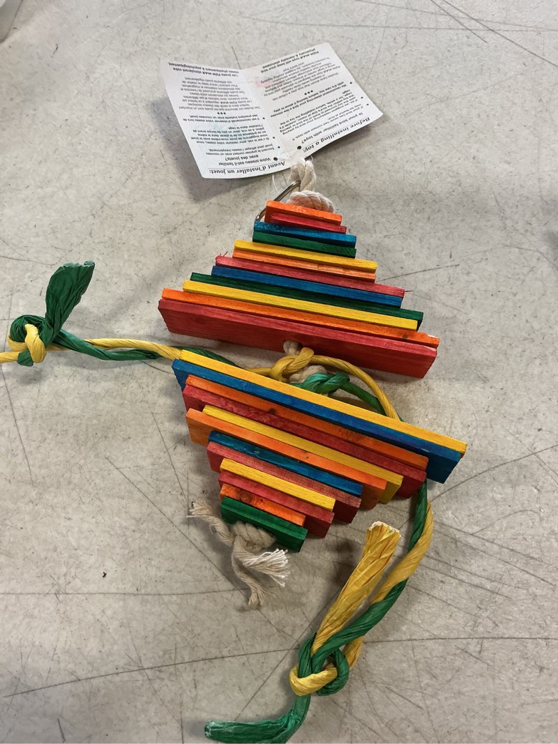 Condition photo showing New/Like New for Pop Off Bird Toy, Small zzzz-s