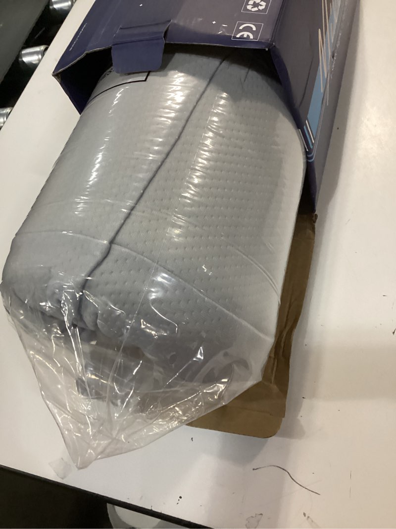 Condition photo showing New/Like New for Cervical Neck Pillow, Extra Firm Large Side Sleeper Pillows for Neck, Orthopedic Contour Memory Foam Pillows for Side Back Stomach Sleepers with Breathable Pillowcase White and Grey