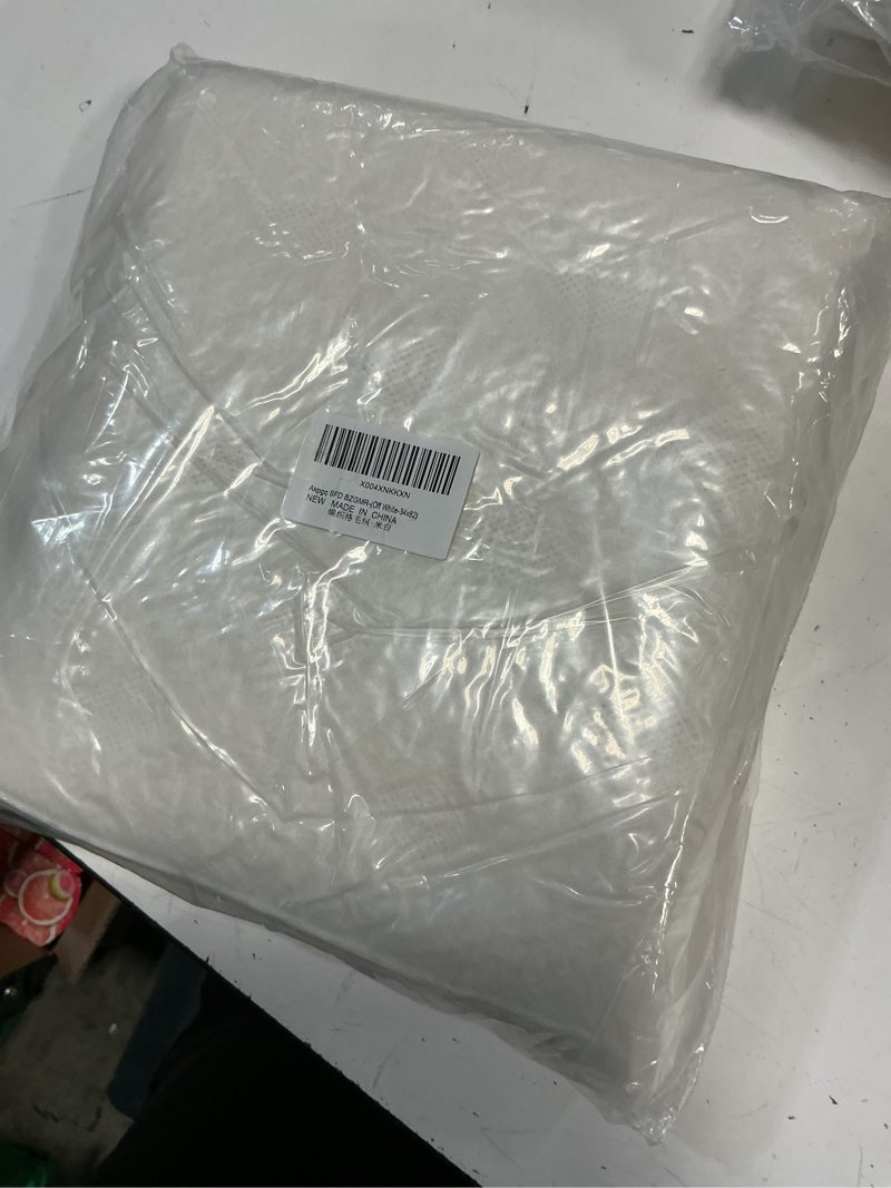 Condition photo showing New/Like New for waterproof dog bed cover non slip couch cover for dogs washable soft faux fur sofa cover couch covers for 3 cushion couch sofa pet friendly (off white, 34x82?1pc?) off white 34x82?1pc?