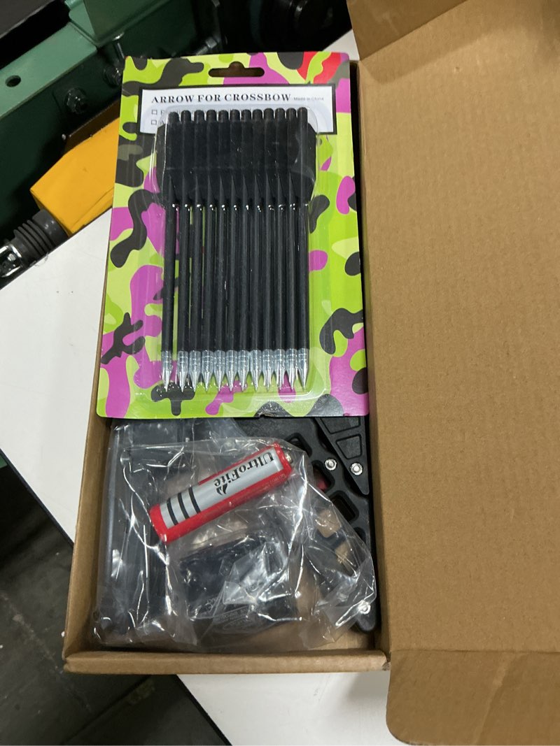 Condition photo showing Good Condition for folding crossbow professional training portable easy storage lightweight archery equipment for adults target practice laser folding crossbow pro